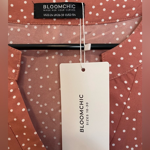 Bloomchic Dotted Blouse - Picture 3 of 6